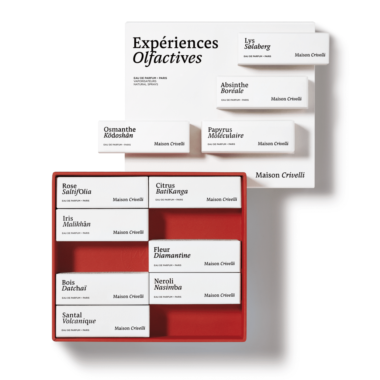 Experiences Olfactives Maison Crivelli Discovery Set by Maison